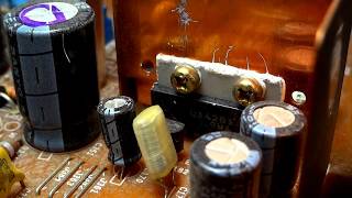 Ремонт телевизора SANYO CEM2511VSU. Работает 30 лет без ремонта.