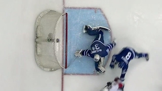 Gotta See It: McElhinney gets his arm down in time to rob Smith