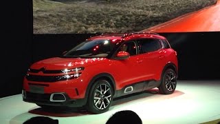 Le SUV Citroën C5 Aircross présenté à Shanghai