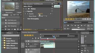 adobe premiere урок 30 работа с эффектом прозрачности
