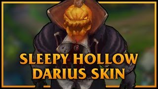 Sleepy Hollow Darius LoL Custom Skin ShowCase