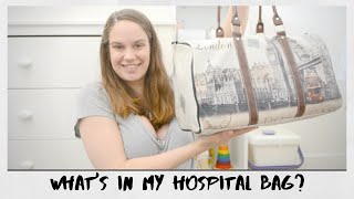 What's In My Hospital Bag? [Birth Centre, Hypnobirthing, Towards Zero Waste]