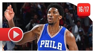 Joel Embiid Full Highlights vs Thunder (2016.10.26) - 20 Pts, 7 Reb, Official NBA Debut