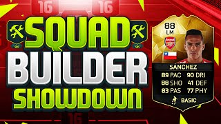 FIFA 16 SQUAD BUILDER SHOWDOWN!!! SIF ALEXIS SANCHEZ!!! Second Inform Sanchez Squad Builder Duel