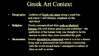 Evoy's AP Art History Lectures: Geometric Greek