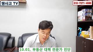 [전국] 10.1. 부동산 대책 발표에 따른  전문가 진단