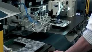 Швейное оборудование. Автомат для настрачивания накладного кармана