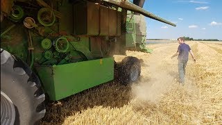 Deutz-Fahr Topliner 4065 HTS Weizenernte 2018