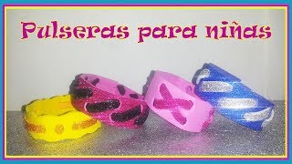 DIY - Pulseras de Foami / Foam Wristbands | Simple y Creativo