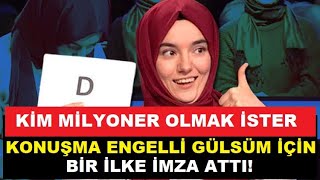 Kim Milyoner Olmak İster - Ümmü Gülsüm Genç Kimdir? - Konuşma Engelli Yarışmacı
