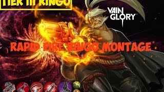 Vainglory Highlights - Shogun Tier 3 Rapid Fire Ringo Build Montage l Vainglorious Gameplay