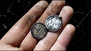 А СЕРЕБРО БЫЛО РЯДОМ ! ПОИСК МОНЕТ И ДРЕВНОСТЕЙ С МЕТАЛЛОИСКАТЕЛЕМ !
