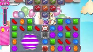Candy Crush Saga Level 1709 with 5 moves left,  NO BOOSTERS!