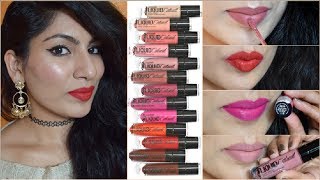 Wet N Wild Catsuit Liquid Lipstick| Review+ Lip Swatches| Indian Skin Tone 2017