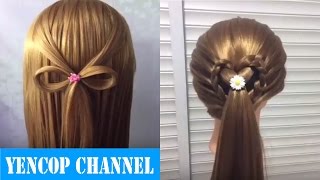 2 Peinados Faciles Y Rapidos Con Cabello Suelto Con Trenzas P3 | Peinado 2015 - 2016 ♥ Yencop