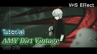 Dirt vintage film effect kinemaster amv tutorial