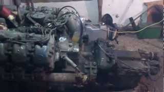 Mercedes OM 421 - Diesel Engine - first start