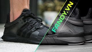 Adidas EQT Support ADV Black [ON-FEET]