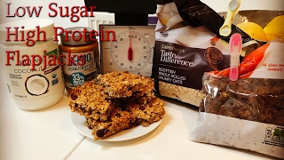 Protein Flapjacks, Homemade & Low Sugar