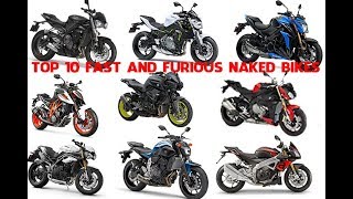 Top 10 Fast And Furious Naked Bikes That Are Perfect For Any Rider | List Top 10 Best Naked Bikes