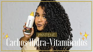 PANTENE - Cachos Hidra-Vitaminados | RESENHA • Creme de pentear + shampoo e condicionador