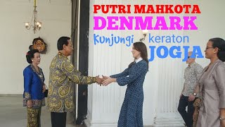 Putri Denmark Berkunjung ke Keraton Yogyakarta