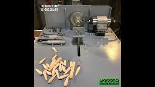Станок с ЧПУ для мелких токарных изделий (поплавки) CNC machine for small turning products (floats)