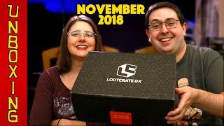 UNBOXING! Loot Crate DX November 2018 - LABORATORY -  Iron Man, Batman