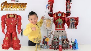 BIGGEST Avengers HULKBUSTER Ultimate Figure HQ Transforming Playset Superhero Fun With Ckn Toys