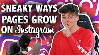 5 Sneaky Ways Pages Grow on Instagram | Get More Followers