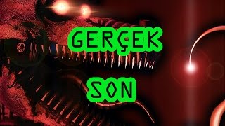 Five Nights at Freddy's 4 #6 GERÇEK SON