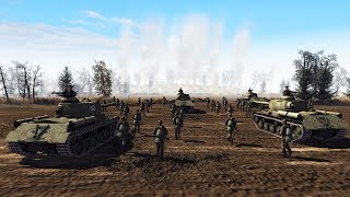 SIEGE of Budapest 1944, SECOND WAVE Pounds German TRENCH LINE | Men of War: Assault Squad 2 Gameplay