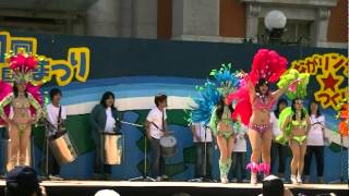 中之島まつり２０１２でサンバ
