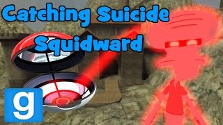 Garry's Mod | Catching Suicide Squidward | Gmod Sandbox
