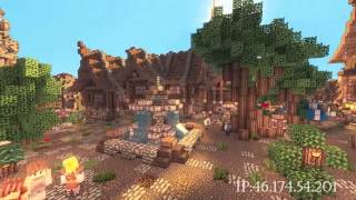 Обзор сервера Minecraft 1.7 - 1.9 - Project Spawn (24/7)