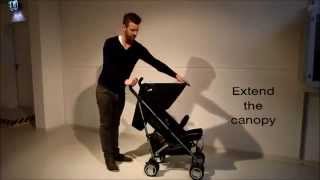 Как правильно складывать и раскладывать коляски-трости Cybex