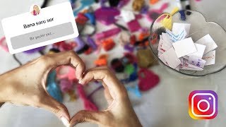 Barbie Eşyalarımı Düzenlerken Instagram Sorularınızı Cevaplıyorum Dila Kent