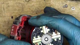 Milwaukee M18BPD 18V li-ion cordless drill motor assembly replacement