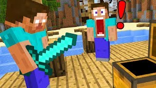 Trolling as Herobrine in Minecraft Pocket Edition!