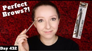 LA Colors Brow Pencil Review | Dollar Tree Makeup | Day 432 of Trying New Makeup