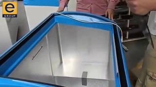 Морозильный ларь Juka замена стекла