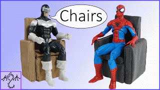 How to Make an Arm Chair for Action Figures or Dolls