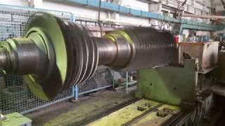Динамическая балансировка ротора газовой турбины ГТТ 3М - ЦВ "Энергоинтех"