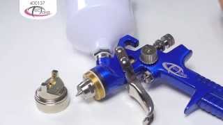 Pistolet à peinture basse pression HVLP | tectake