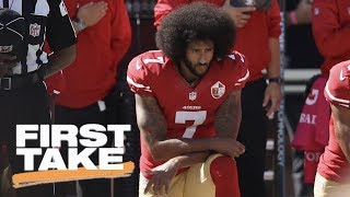 First Take reacts to Colin Kaepernick being GQ's Citizen of the Year | First Take | ESPN
