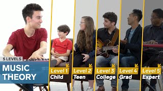 Musician Explains One Concept in 5 Levels of Difficulty ft. Jacob Collier & Herbie Hancock | WIRED