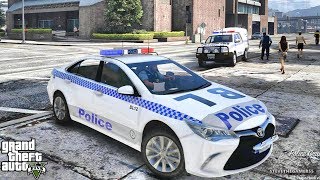 GTA 5 MOD LSPDFR 724 - AUSTRALIA PATROL !! (GTA 5 REAL LIFE PC MOD)