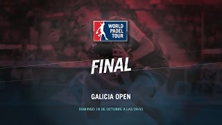 DIRECTO | FINAL Galicia Open | World Padel Tour 2015