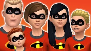 THE INCREDIBLES - The Sims 4 | Create A Sim