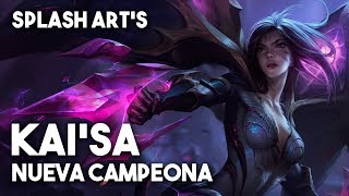 Kai'Sa Nueva Campeona | Splash Art - League of Legends